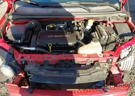 2013 Chevrolet Sonic Lt Auto из США, поврежденный, VIN 1G1JC5SG4D4174762